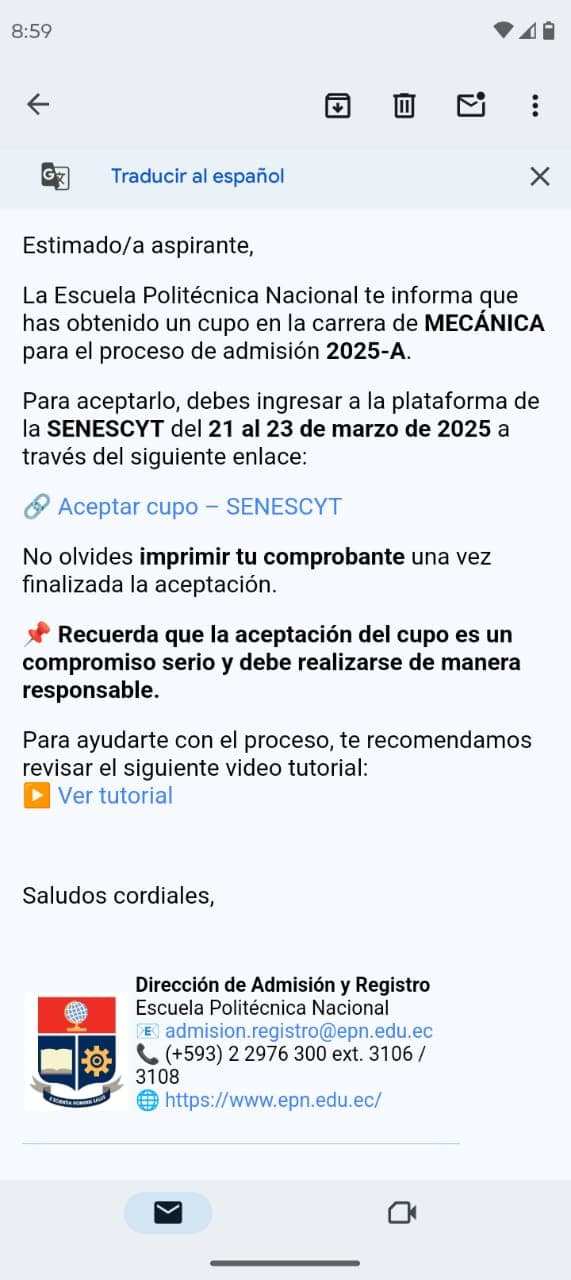 Cupo universitario
